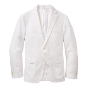 Ralph Lauren White Linen Suit Jacket